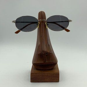 TB Metal Gold Oval Sunglasses Frames